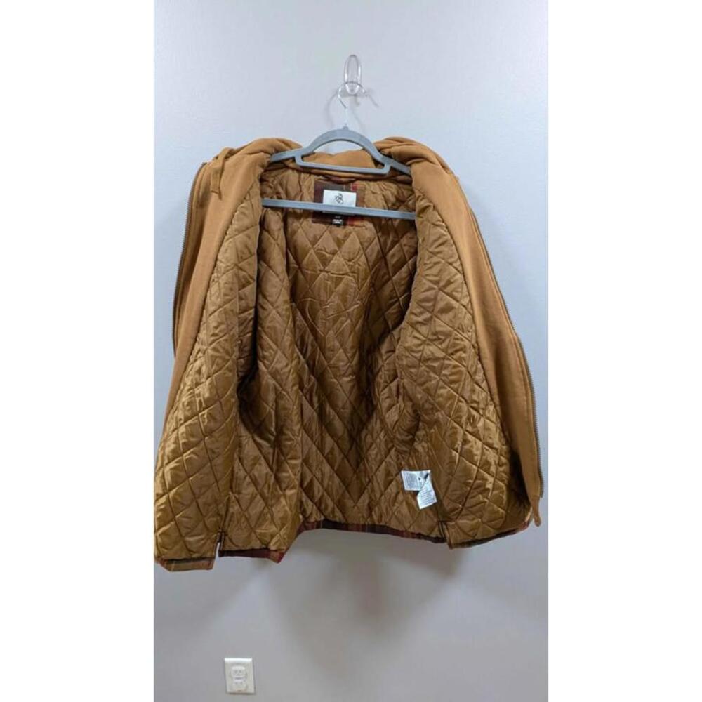Legendary Whitetails Hooded Flannel Jacket - Men's Medium - Maple Plaid Pattern - Picture 4 of 9